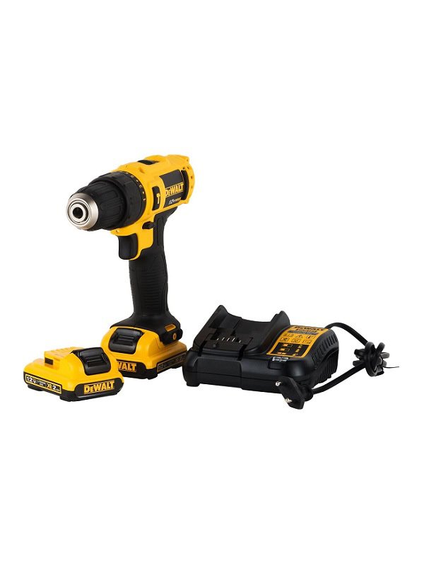 🔧 Taladro Percutor Inalámbrico 12V MAX 3/8" Dewalt DCD716D2-B2 (con 2 baterías y cargador)