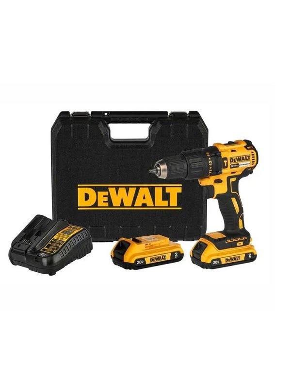 🔧 Taladro Percutor/Atornillador Inalámbrico 20V MAX 1/2" Dewalt DCD7781D2-B2 (con 2 baterías y cargador)