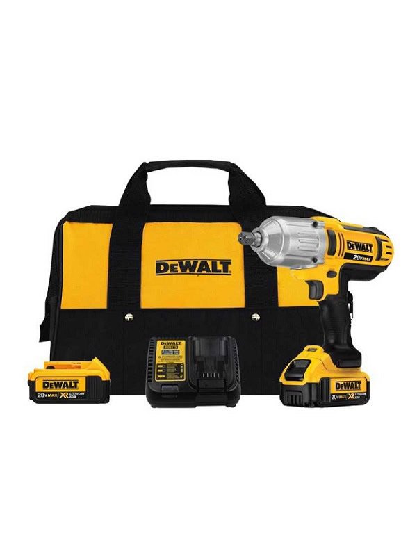 Llave de Impacto Inalámbrica 1/2" 20V MAX Dewalt DCF889M2-B2 (con 2 baterías de 4.0 Ah y cargador)