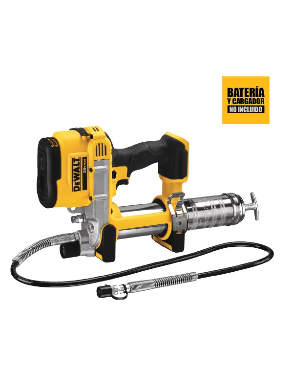 Pistola-Engrasadora-DeWalt-20V-MAX-14oz-Inalámbrica-Baretool-DCGG571B Pistola Engrasadora DeWalt 20V MAX 14oz Inalámbrica Baretool DCGG571B
