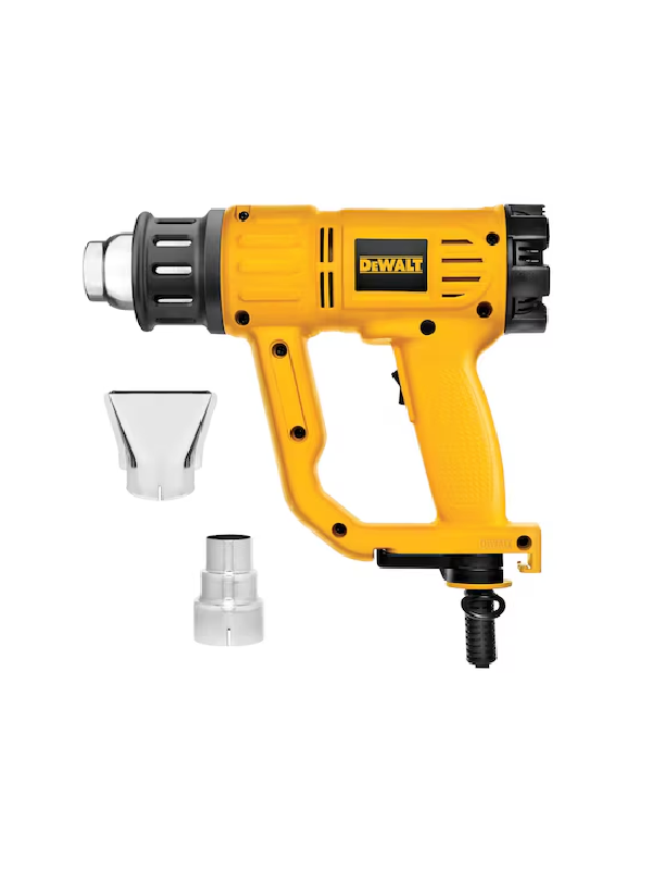Pistola de Calor DeWalt 2000W 50–600°C + 2 Boquillas D26411-B2