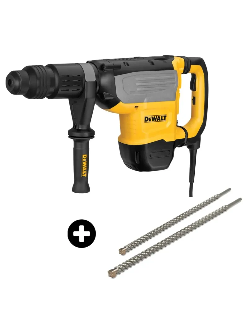 Rotomartillo-DeWalt-SDS-Max-D25773K-K1-1700W-19.4J-(52mm)+2-Brocas-SDS-Max+Caja Rotomartillo DeWalt SDS Max D25773K-K1 1700W 19.4J 2" (52mm) + 2 Brocas SDS Max + Caja