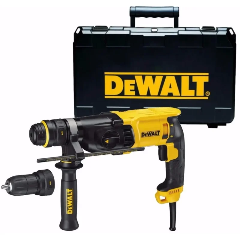 Rotomartillo-DeWalt-SDS-Plus-800W-2.8J-26mm-con-Chuck-Intercambiable-D25134K-B2 D25134K-B2