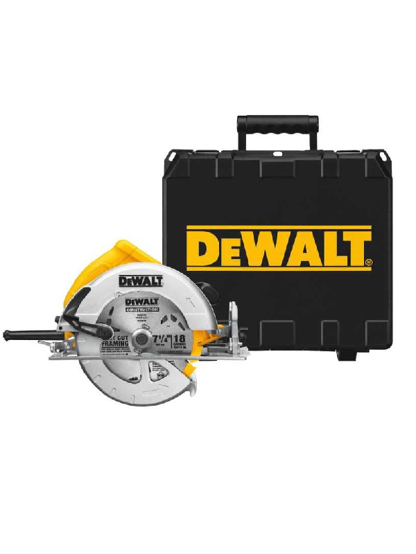 Sierra-Circular-DeWalt-(184mm)-1800W-5200-RPM-DWE575K-B2C Sierra Circular DeWalt 7-1/4" (184mm) 1800W 5200 RPM DWE575K-B2C