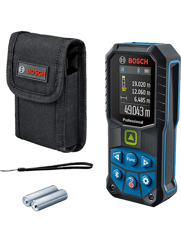 Medidor Láser Bosch 50m Láser Verde Bluetooth Alta Precisión GLM 50-27 CG 0601.072.U00