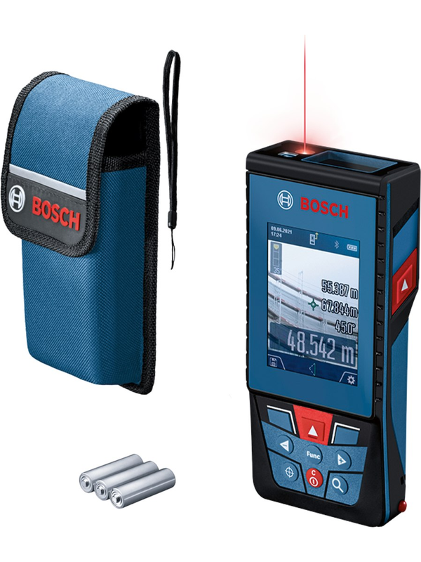 Medidor de Distancia Láser Bosch 100m Bluetooth GLM 100-25 C Professional 0601.072.Y00