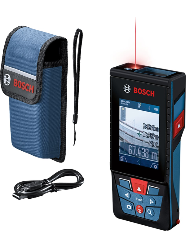 Medidor de Distancia Láser Bosch 150m GLM 150-27 C Professional Precisión Digital 0601.072.Z00