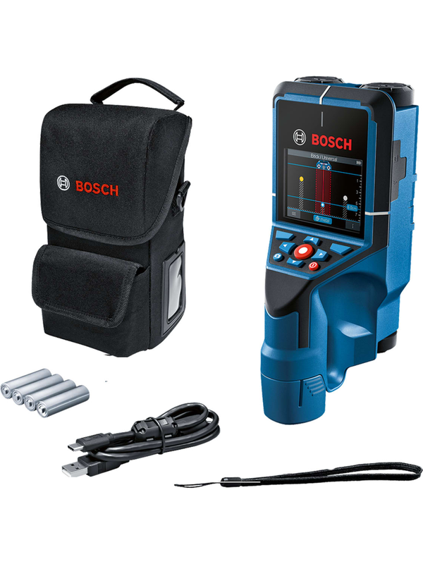 Escáner de Pared Bosch D-tect 200 C Detector Multimaterial Profesional 0601.081.6G0