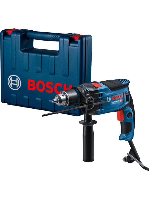 Taladro Percutor Bosch 1/2" 850W 52500 GPM GSB 16 RE con Maleta Profesional 0601.2B9.0E1
