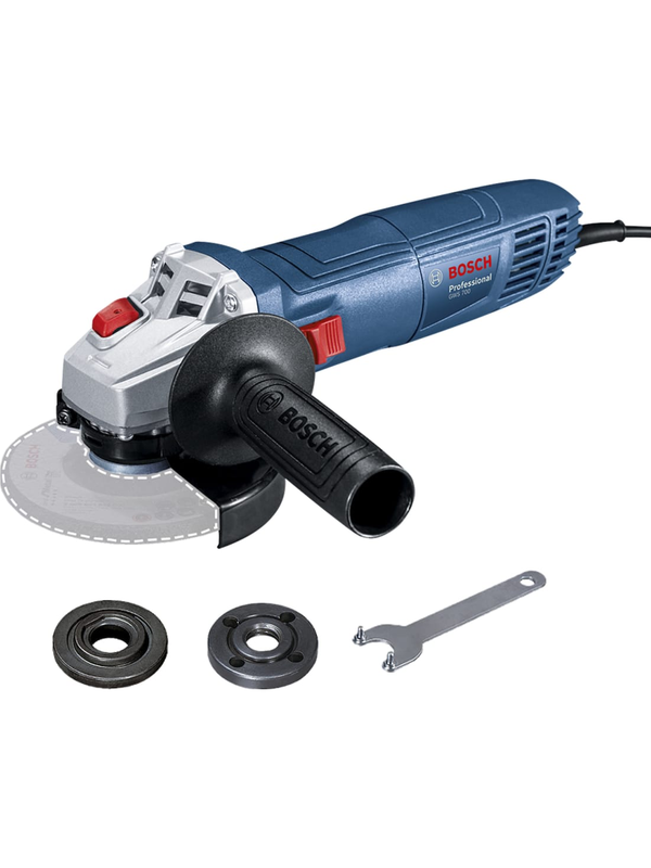Amoladora Angular Bosch 4 1/2" 115mm 710W 12000RPM GWS 700 Profesional 0601.3A3.0E0