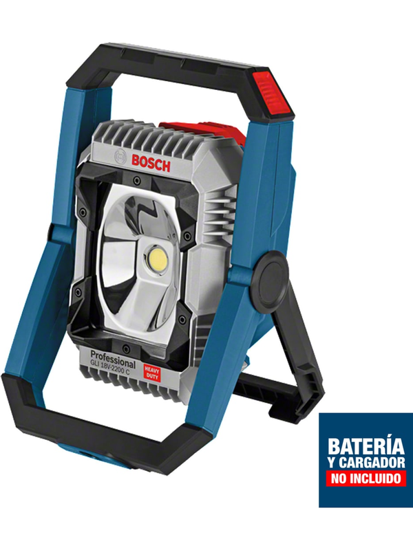 Reflector LED Bosch 18V 2200Lm GLI 18V-2200 C IP64 Conectado Baretool 0601.446.501
