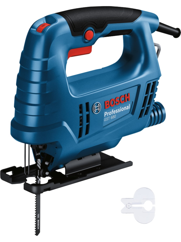 Sierra Caladora Bosch 500W Corte 20mm GST 680 Profesional Compacta 0601.5B4.0E0