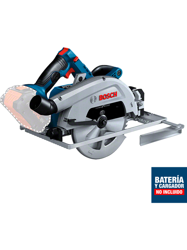 Sierra Circular Bosch 18V BITURBO Brushless 7 1/4" 5000RPM GKS 18V-68 GC Baretool 0601.6B5.1E0