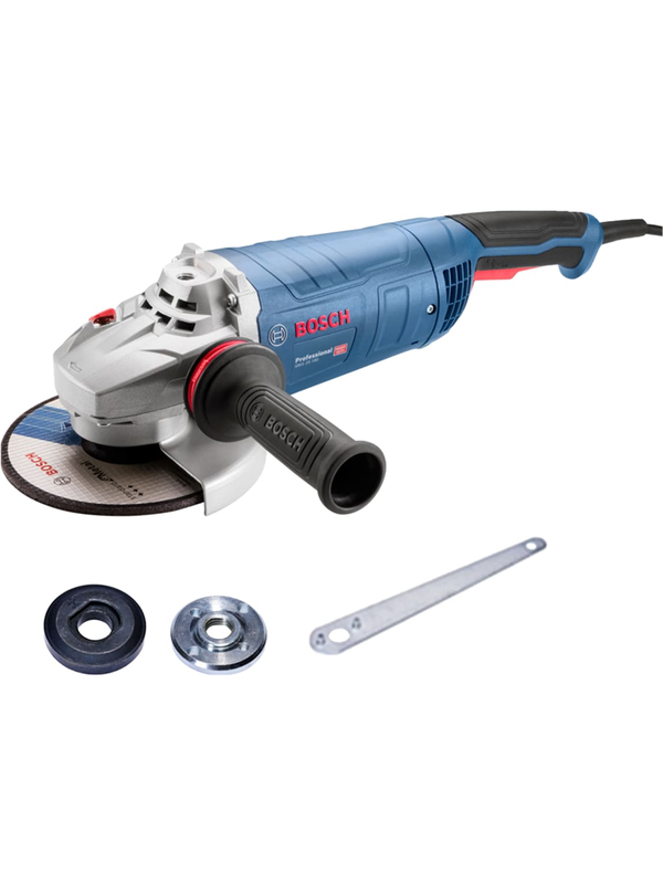 Amoladora Angular Bosch 7" 180mm 2500W 8500RPM GWS 25-180 TRI Control 0601.8F3.0E0