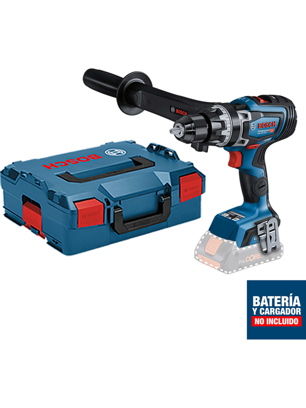 Taladro Percutor Bosch BITURBO 18V 150Nm Brushless 1/2" GSB 18V-150 C Baretool 0601.9J5.1E0