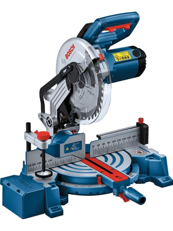 Sierra Ingleteadora Bosch 10" 254mm 1750W GCM 254 Profesional Corte Preciso 0601.B52.0E1