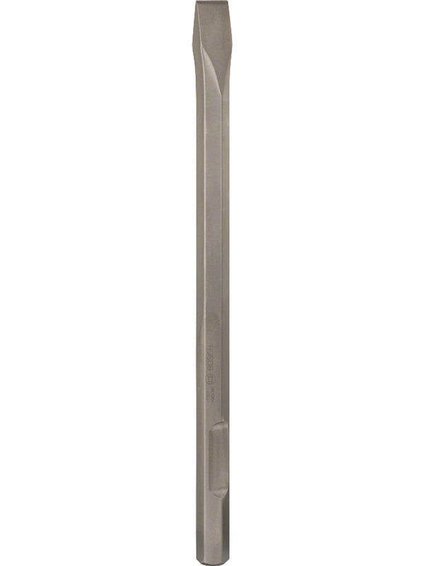 Cincel Plano Bosch HEX 28 mm 520 mm Long Life Alta Durabilidad Modelo 1618.600.206 SKU 1618.600.206