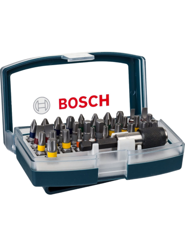 Juego Puntas Bosch 32 Piezas Hex con Adaptador Colour Code Azul Profesional 2607.017.359