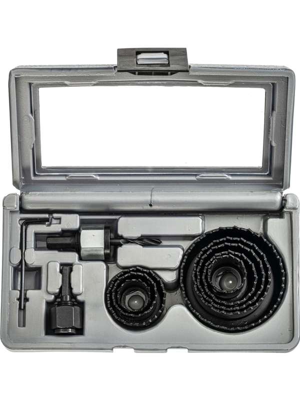 Set Sierras Copa Madera Bosch 11 Piezas Grey Corte Preciso Profesional 2607.017.547