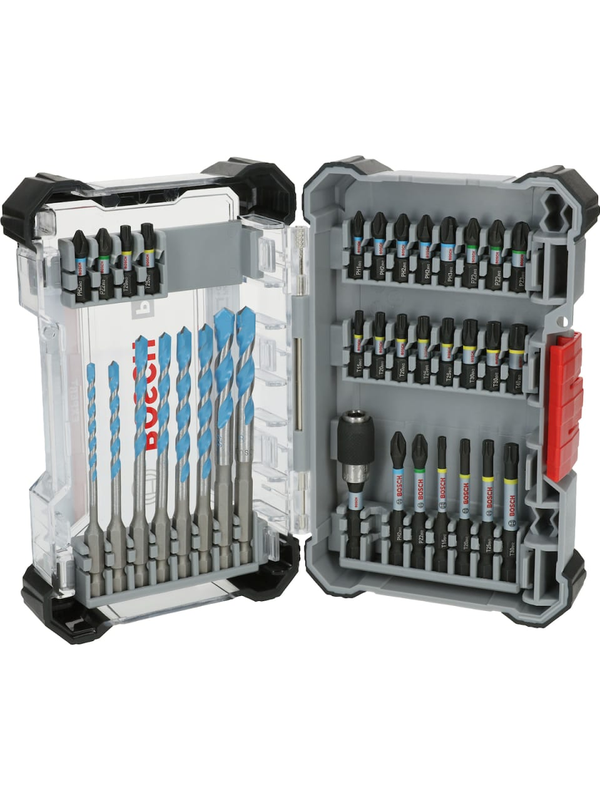 Juego Puntas y Brocas Bosch Impact Control 35 Piezas Set Profesional Alta Resistencia 2608.522.518